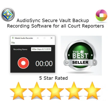 AudioSync Secure Vault Backup Recording Software f