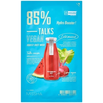 Missha - Vegāniskā sejas maska Talks Vegan Squeeze