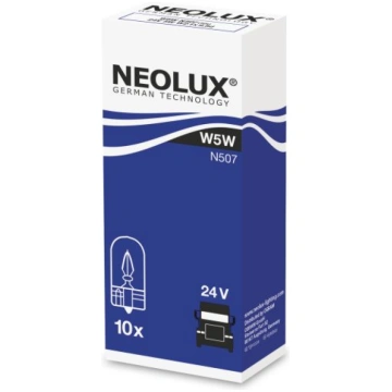 Spuldze W5W (10 gab.) 24V 5W NEOLUX