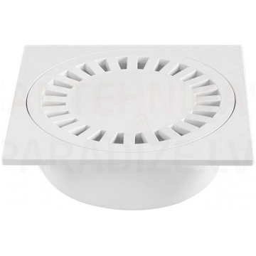 HACO Grīdas notece PV DN 50/55 balta traps PV DN 5