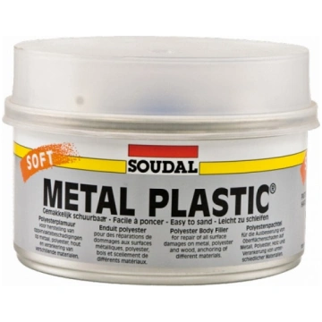 Mastika Soudal Metal Plastic Soft 1kg