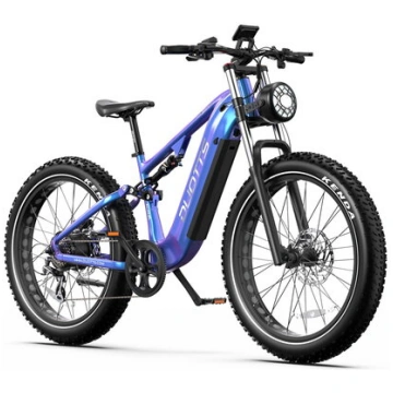 Elektriskais velosipēds DUOTTS E26 26", zils