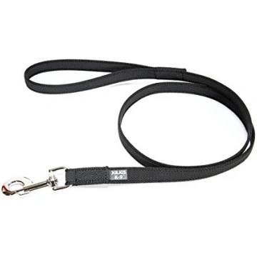 Color & Gray Super-Grip Leash with Handle, and D-R