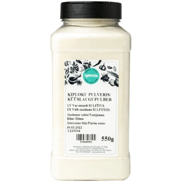 Ķiploku pulveris 550g GEMO SPICE