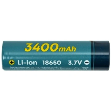 Akumulators 18650, 3,7 V, 1C, 3400 mAh POWER PLANT