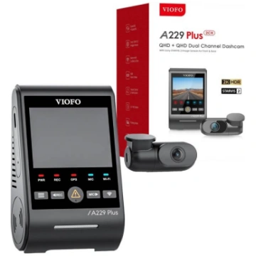 VIOFO A229 Plus 2CH-G GPS - Video reģistrators | A