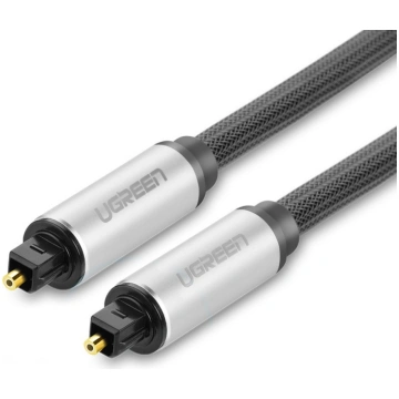 Toslink SPDIF optiskais kabelis 3m pelēks UGREEN 6