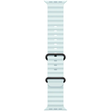 Apple Apple Watch 49mm Ocean Band Ice Blue - Black