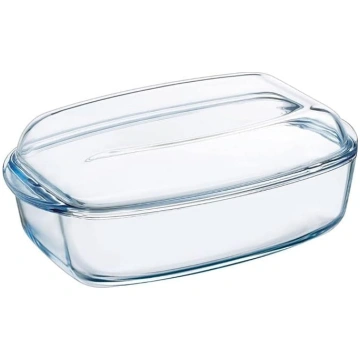 Pyrex Essentials taisnstūra kastrolis ar vāku 4,5 
