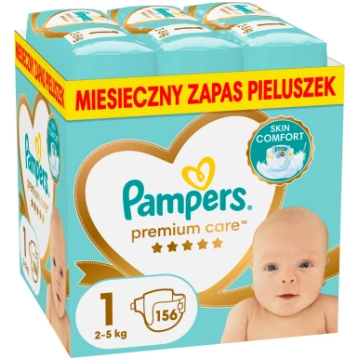 Pampers Premium Care 1 2-5 kg 156 szt. 87002163467