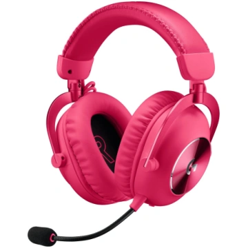 Austiņas Logitech G Pro X2 Lightspeed Rozā (981-00