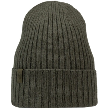 Buff Norval Merino Wool Knitted Hat Bark Ziemas ce