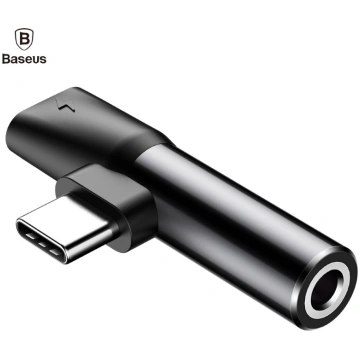 Baseus CATL41-01 Type-C 2in1 Vada Audio Adapteris 