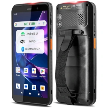 NETUM Android 11 rokas svītrkodu skeneris Mobilais
