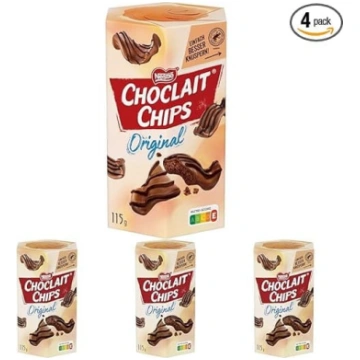Nestlé Choclait Chips Original, garšīgi kraukšķīgi