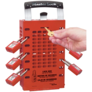 503RED | 503RED Latch tight Red Group Lock Box Wal