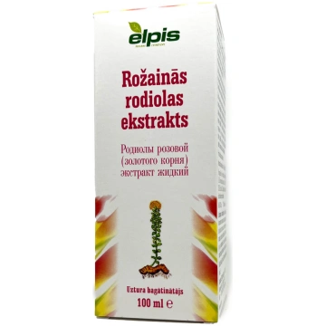 Rožainās rodiolas ekstrakts 100ml