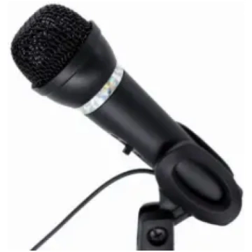 Gembird MIC-D-04 Mikrofons ar galda statīvu