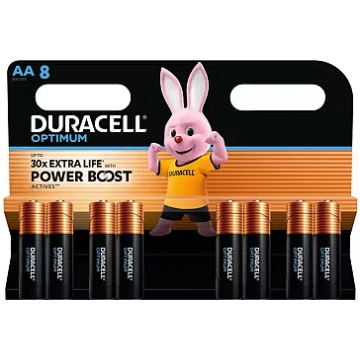 Duracell Optimum AA 8 gab. (421211)