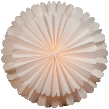 Sterntaler 2022 3D papīra zvaigzne Ø 45 cm balta