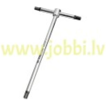 Sešstūra uzgriežņu atslēga tips T, 10mm, HEX, Faco