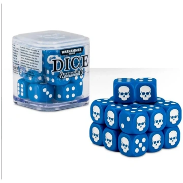 Warhammer 12mm Dice Set Blue Games Workshop 65-36-