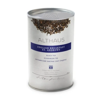 ENGLISH BREAKFAST ST. ANDREWS melnā tēja 250g ALTH