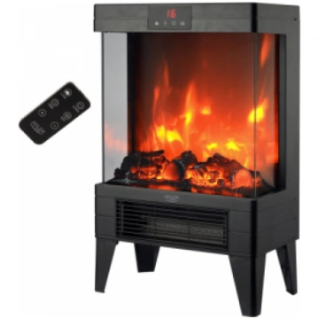 Adler AD 7755 Elektriskais kamīns ar pulti 2000W