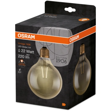 Spuldze Osram LED, E27, silti balta krās., E27, 2.