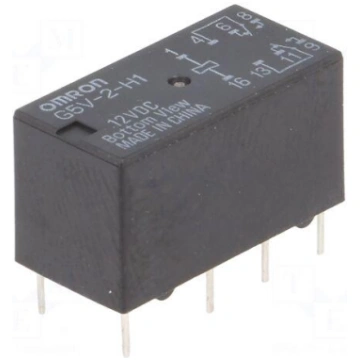 Relay: electromagnetic | DPDT | Ucoil: 12VDC | Ico