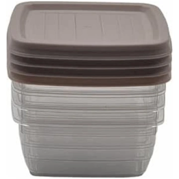 schone 4 x 300 ml plastmasas pārtikas uzglabāšanas