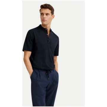 Bugatti Polo 8150-75021C Tumši zils Regular Fit