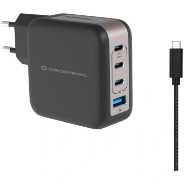 Conceptronic 4-Port 100W GaN USB PD Charger with U