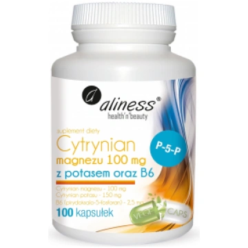 Magnesium Citrate + Potassium Citrate + B6 Aliness