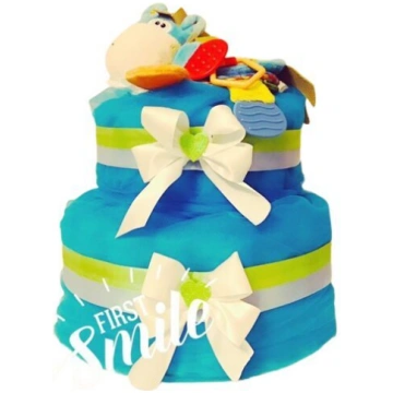 Pamperu Torte "Jautrais Govs" BABYCAKESHOP