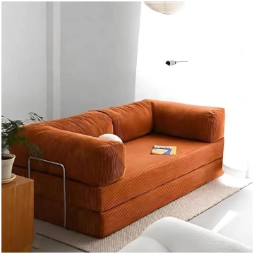 Corner Sofa with Back Support Arm Rest, Sleep Func