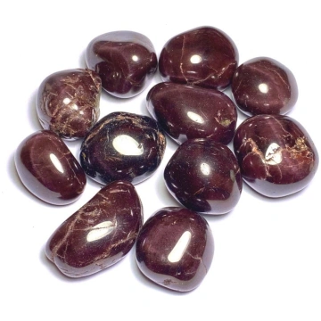 Tumbled red garnet - L / Standard
