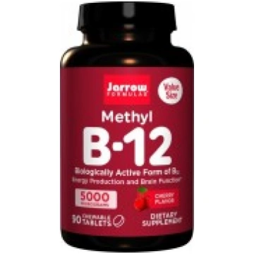Methyl B-12, 5000mcg (Cherry) - 90 chewable tabs J