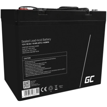 GREEN CELL AGM VRLA 12V 50Ah maintenance-free batt