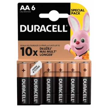 Baterijas Duracell X428269, AA, 1.5 V