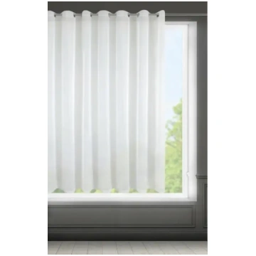 Eurofirany Lucy gatavs aizkars 350x150 cm, balts, 
