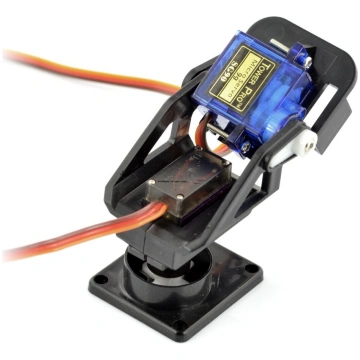 Micro Pan/Tilt Servo Bracket with Camera Mount - p