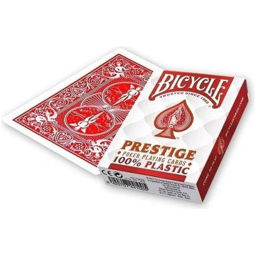 Plastikāta Spēļu kārtis Poker Bicycle Prestige Sar