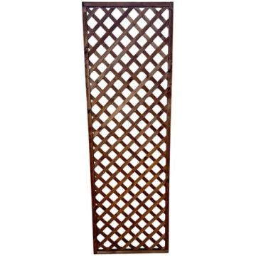 Dekoratīvs žoga panelis 600x1825mm brūns