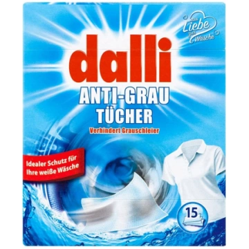 DALLI - DALLI mazgāšanas salvetes baltiem audumiem