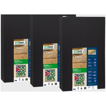 XPS Foam Black Premium Underlay Carpet Company