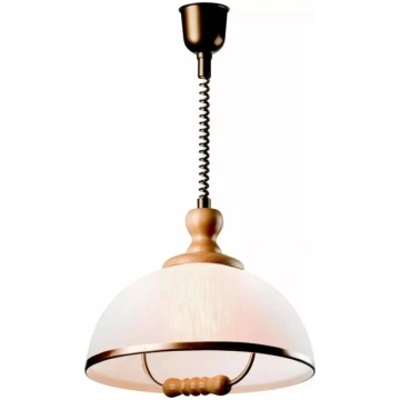 Kulons LAMKUR Ramona 47942 — 1x60W E27, balts/prie