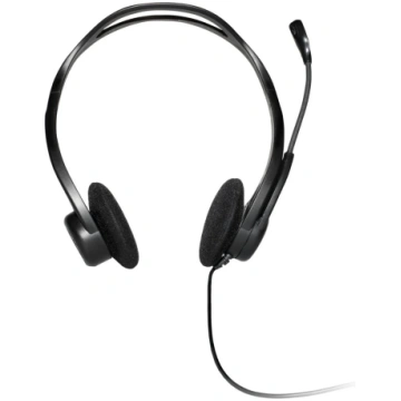Vadu austiņas Logitech PC 960, melna krās