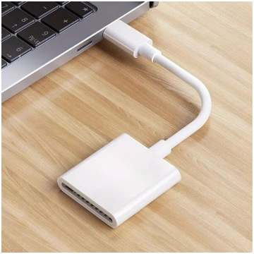SD kartes lasītājs Android/iPhone 15/15 Pro/iPad, 