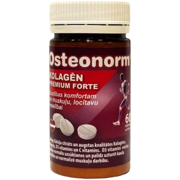 Osteonorm Kolagen Premium Forte kolagēns, 60 table